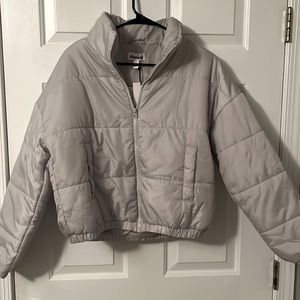 Cropped Puffer Jacket